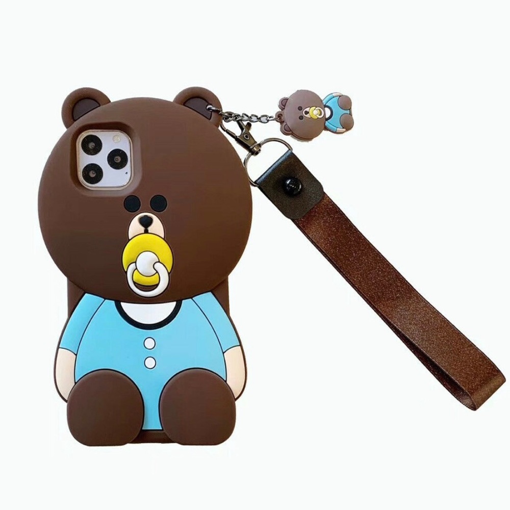 Baby Brown Bear iPhone Case - Picture 1 of 1